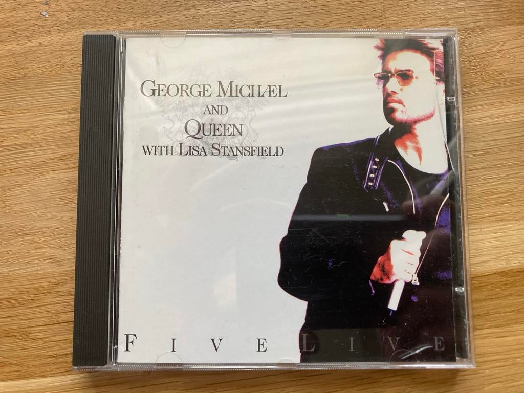 George Michael & Queen with Lisa Stansfield - Five Live CD, Ophalen of Verzenden, Gebruikt