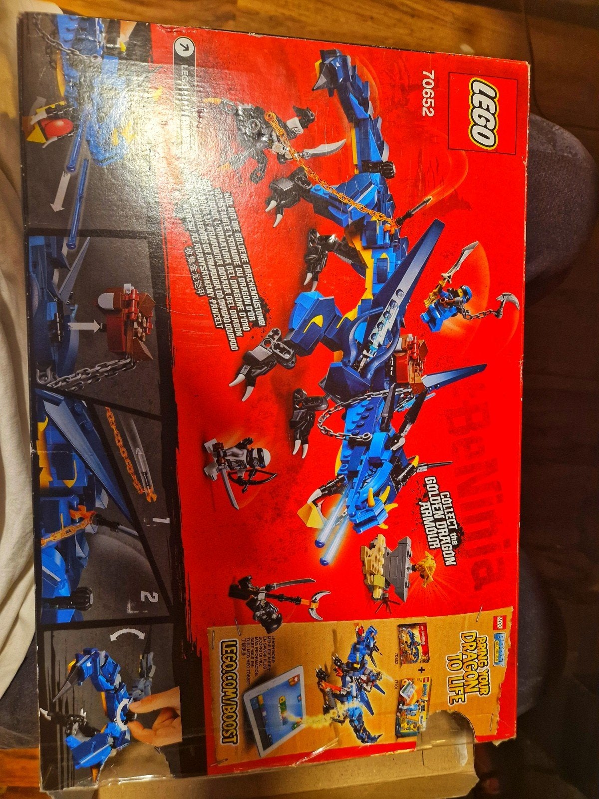 LEGO Ninjago 70652 Stormbringer Draak - Complete set, Lego, Ophalen of Verzenden, Zo goed als nieuw, Ninjago