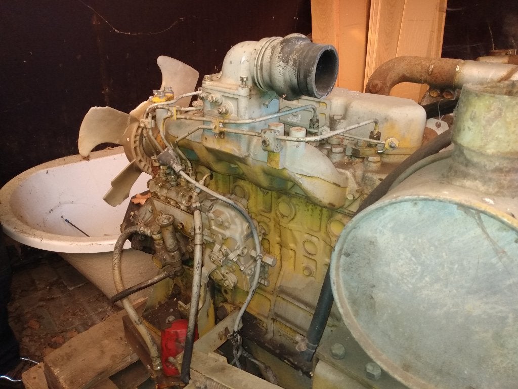 Komatsu motoren, Ophalen, Gebruikt