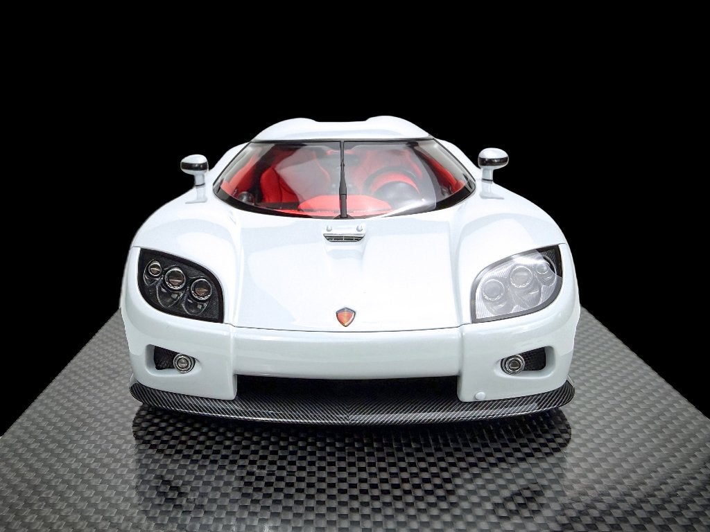Koenigsegg CCX Zilver 1:18 FrontiArt Pre-Order, Hobby en Vrije tijd, Modelauto's | 1:18, Ophalen of Verzenden, Nieuw, Auto, Overige merken