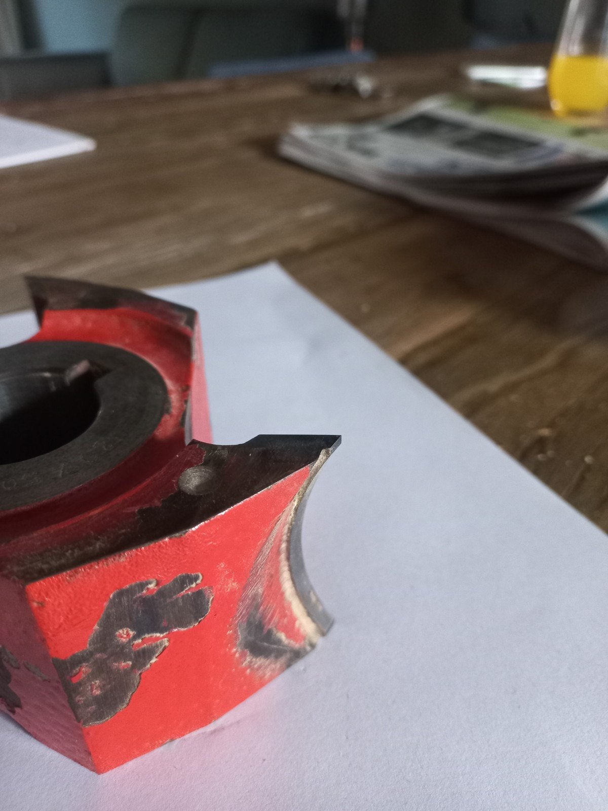 Profielfrees 120x50x30mm Asgat 30mm, Doe-het-zelf en Verbouw, Gereedschap | Freesmachines, Gebruikt, Overige soorten, Ophalen of Verzenden
