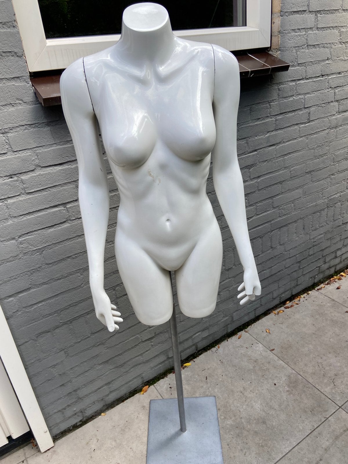 Etalagepop paspop vrouw torso, Ophalen, Zo goed als nieuw