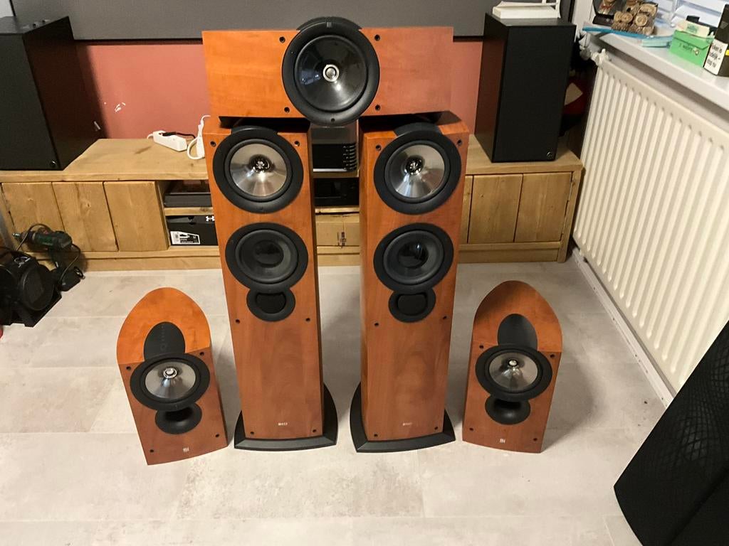 Kef luidsprekersset, Ophalen of Verzenden, Zo goed als nieuw