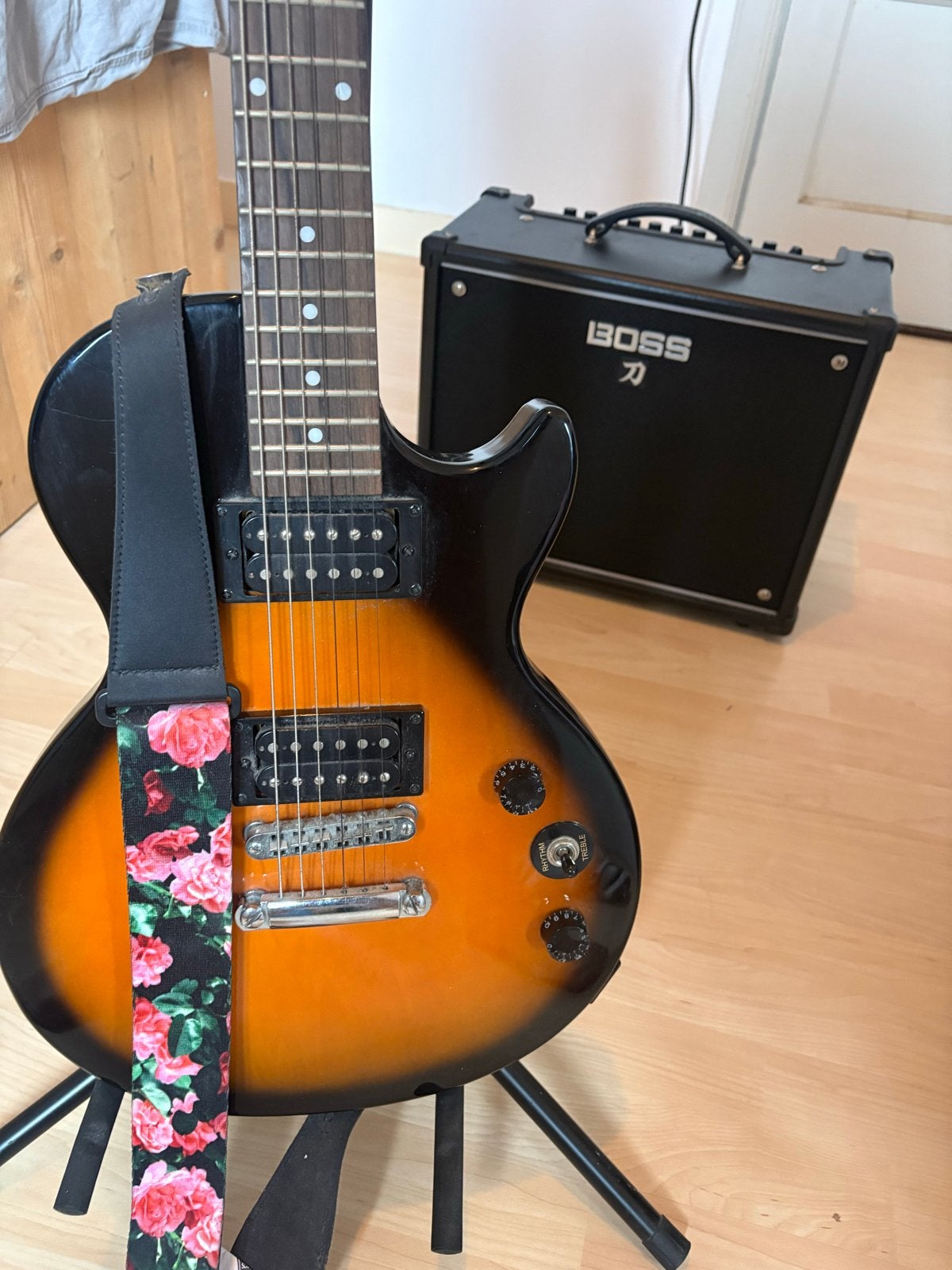 Epiphone Les Paul Special-II gitaar, Ophalen, Gebruikt, Epiphone, Met versterker