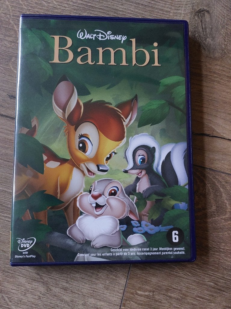 Bambi, Alle leeftijden, Ophalen of Verzenden, Gebruikt