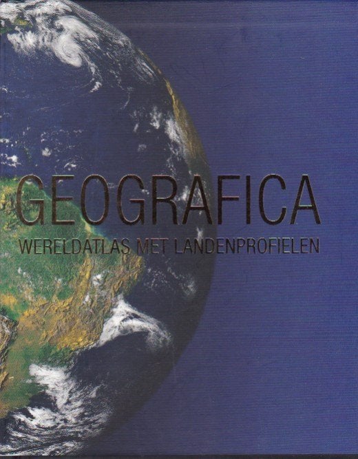 Geografica - Wereldatlas met landenprofielen, Boeken, Overige typen, Geografica, Ophalen of Verzenden, Zo goed als nieuw