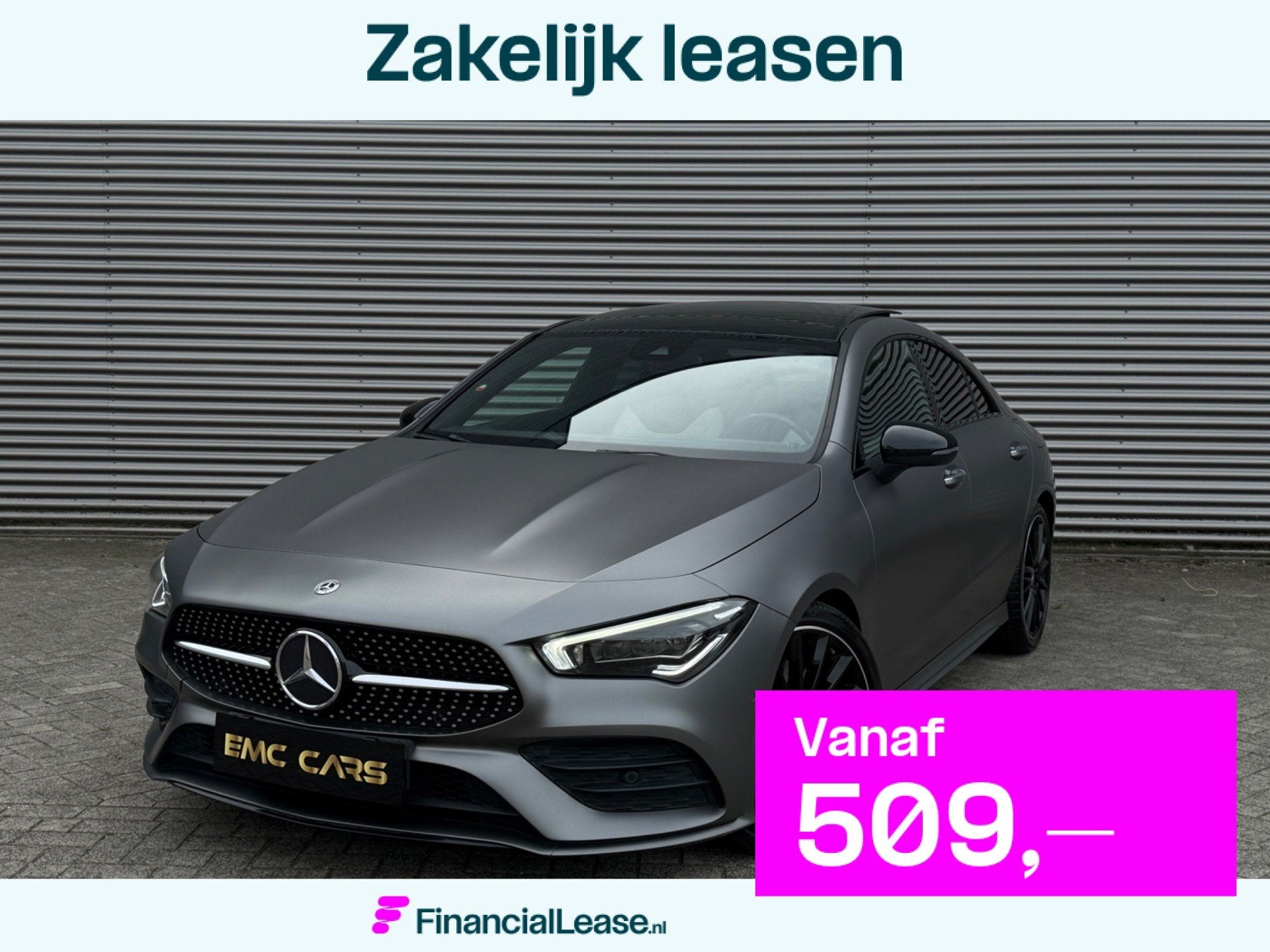 Mercedes-Benz CLA-klasse COUPÉ 200 AMG l PANO l SFEER l MAG, CLA, Gebruikt, 4 cilinders, 163 pk