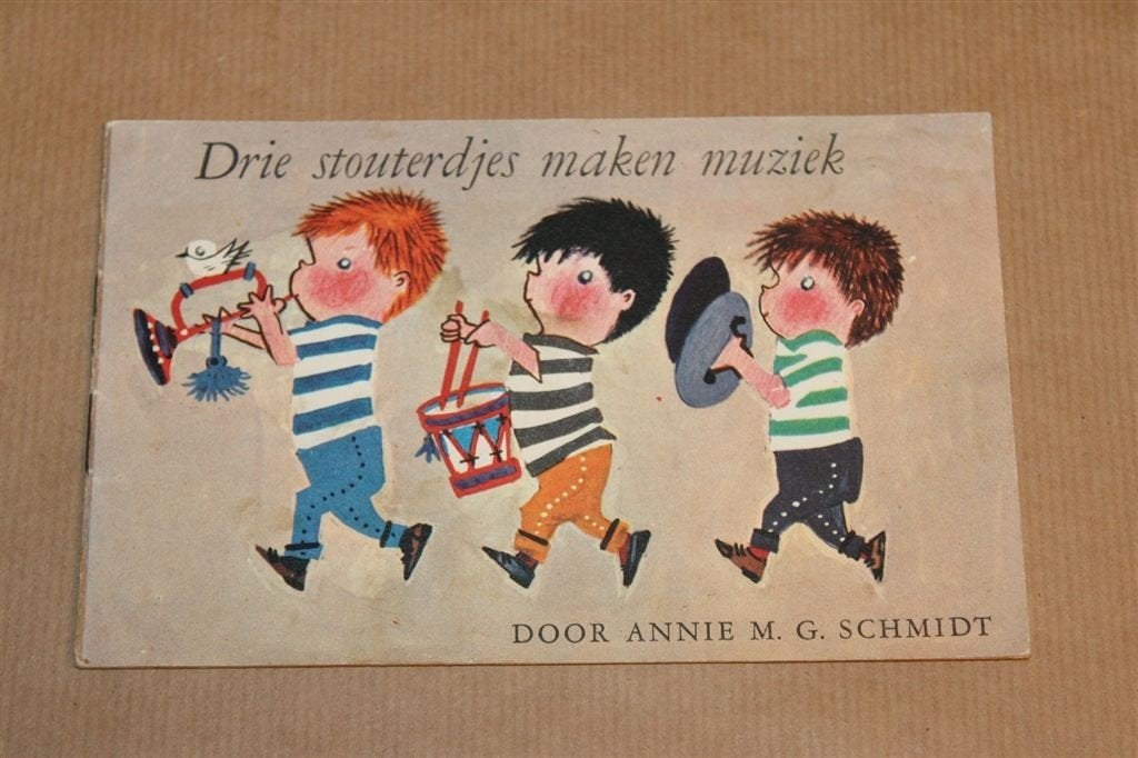 Drie Stouterdjes — Schmidt, Westendorp, Persil-Uitgave 1958, Verzenden, Gelezen
