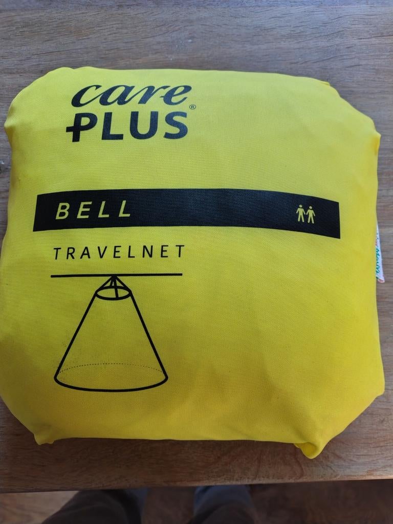 Care Plus Bell Travelnet klamboe voor 2 personen, Caravans en Kamperen, Kampeeraccessoires, Ophalen of Verzenden, Nieuw