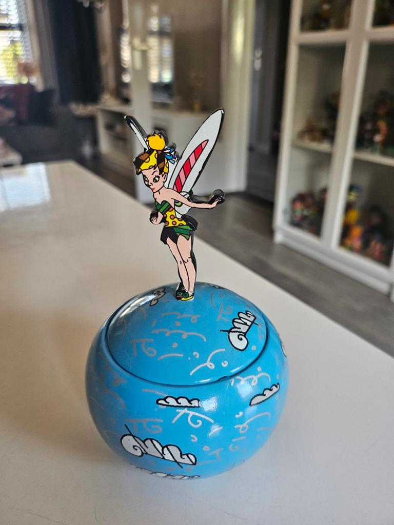 Disney Britto Tinkerbell Jewellery box, Ophalen of Verzenden, Zo goed als nieuw, Beeldje of Figuurtje