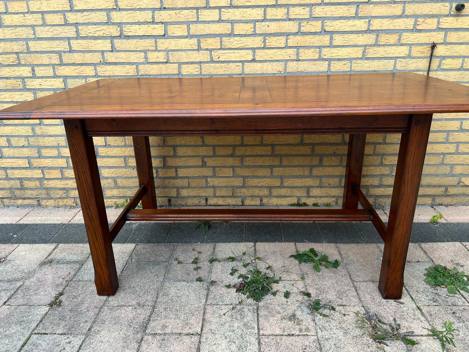 Jugendstil Eetkamertafel van Bannink Schuitema, Ophalen