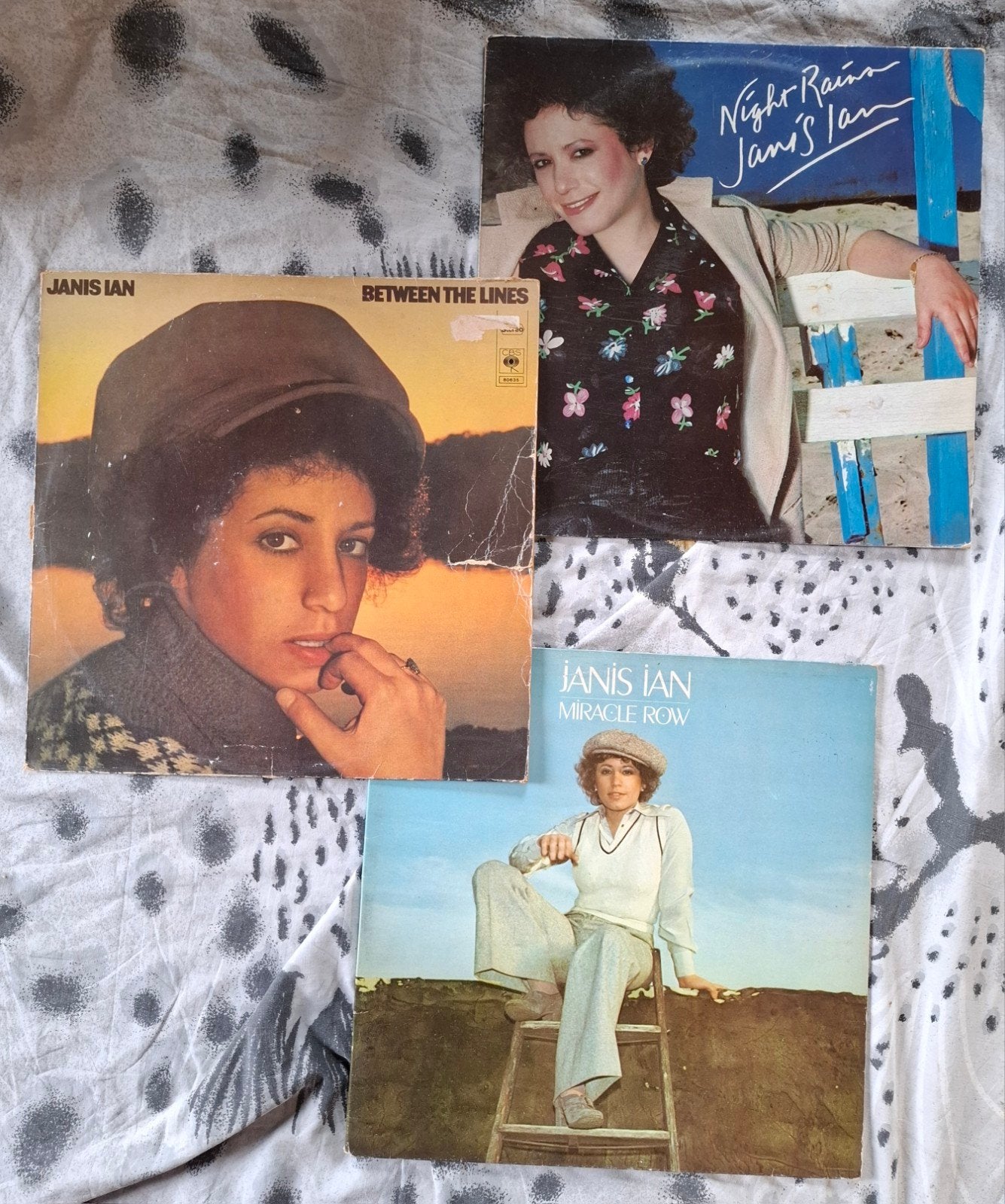 3x LP Janis Ian: Between the Lines, Night Rains, Miracle Row, Ophalen of Verzenden