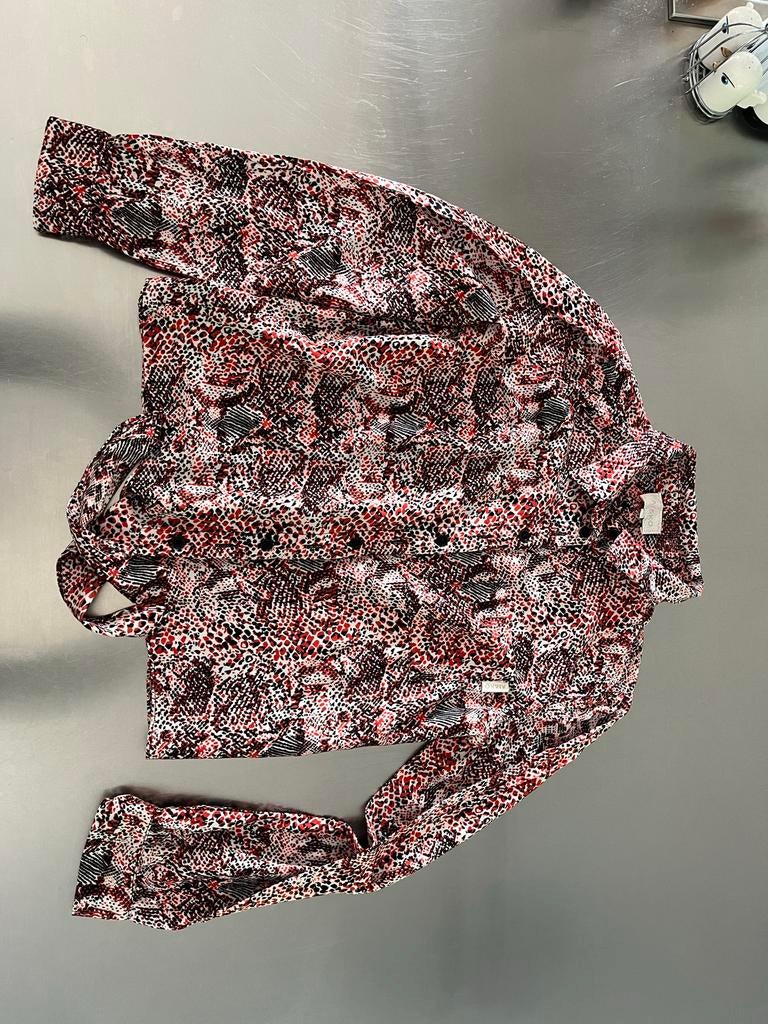Aaiko Blouse met dierenprint - Zo goed als nieuw, Ophalen of Verzenden, Gebruikt