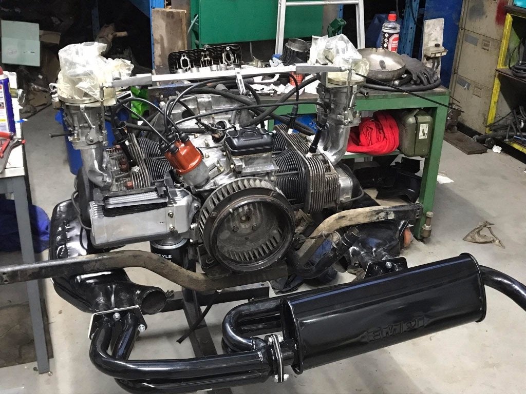 Gereviseerde 2100CC type 4 VW T2 T3 en Kever T1, Auto-onderdelen, Motor en Toebehoren, Ophalen of Verzenden, Nieuw, Volkswagen