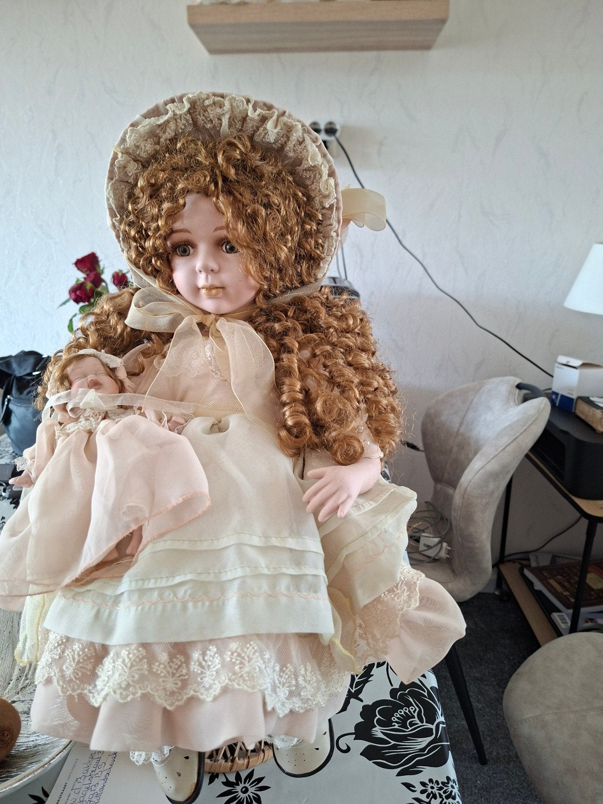 Te koop, Verzamelen, Poppen, Ophalen, Zo goed als nieuw, Pop