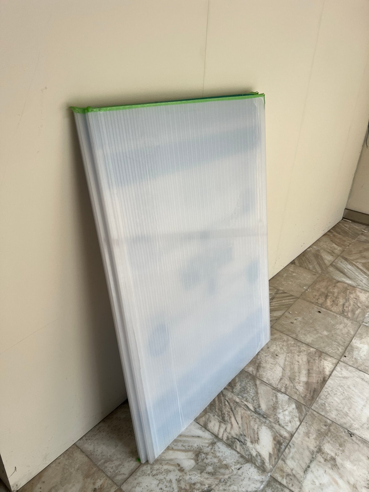 Set 6x opaal polycarbonaat platen 130 x 98 cm – 16 mm dik, Doe-het-zelf en Verbouw, Platen en Panelen, Overige materialen, Minder dan 20 mm