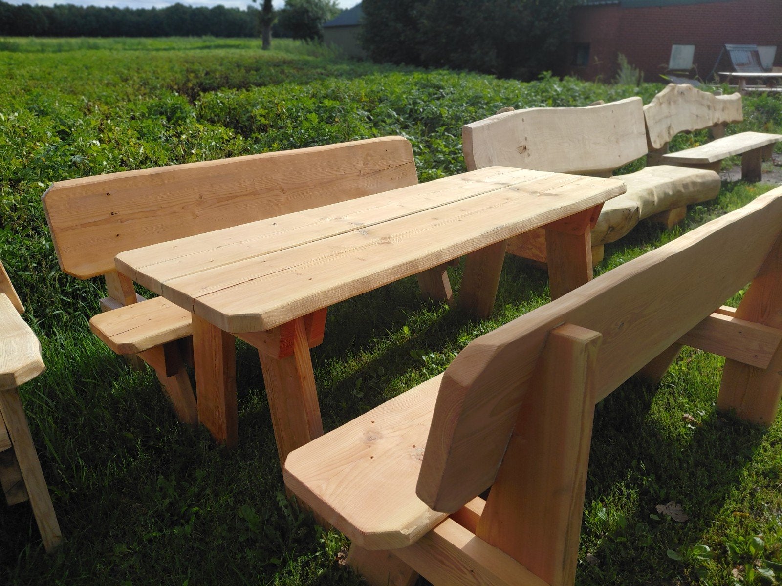 tuinmeubelen in onze jaarlijkse terreinleegverkoop, Ophalen of Verzenden