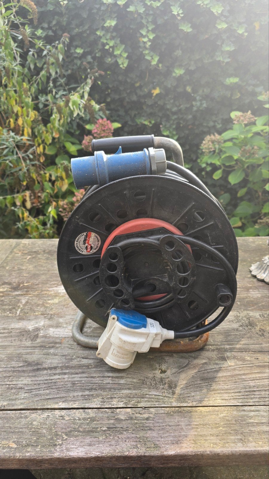 Kabelhaspel voor camper, Ophalen of Verzenden, Tuinslang