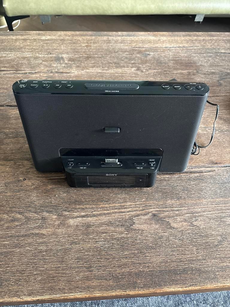Sony Dream Machine ICF-DS15 Docking System, Ophalen of Verzenden, Gebruikt, Radio
