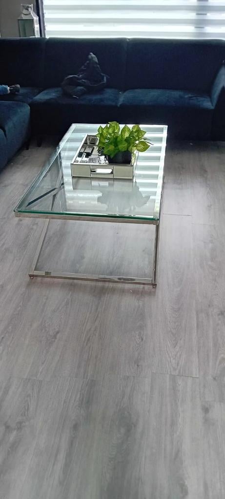 Salontafel eric kuster, Huis en Inrichting, Tafels | Salontafels, 100 tot 150 cm, Zo goed als nieuw, Minder dan 50 cm, Rechthoekig