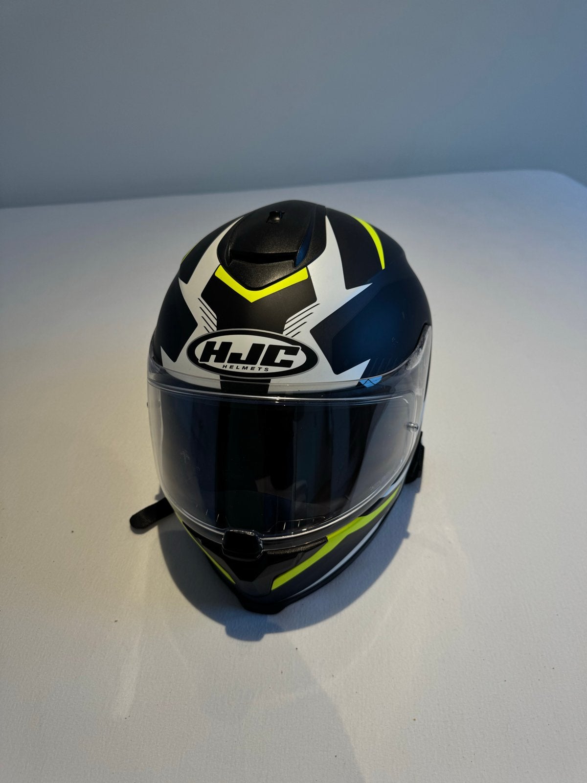 HJC C70 Motorhelm Maat XS met Zonvizier en Pinlock, Motoren, XS, HJC, Ophalen of Verzenden, Integraalhelm