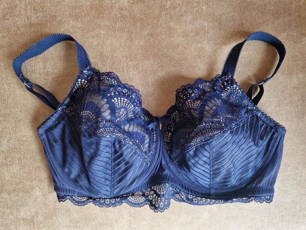 Amoena karolina WB 44700 prothese bh prothesebh 85C 38C, Amoena, Ophalen of Verzenden, Blauw, BH