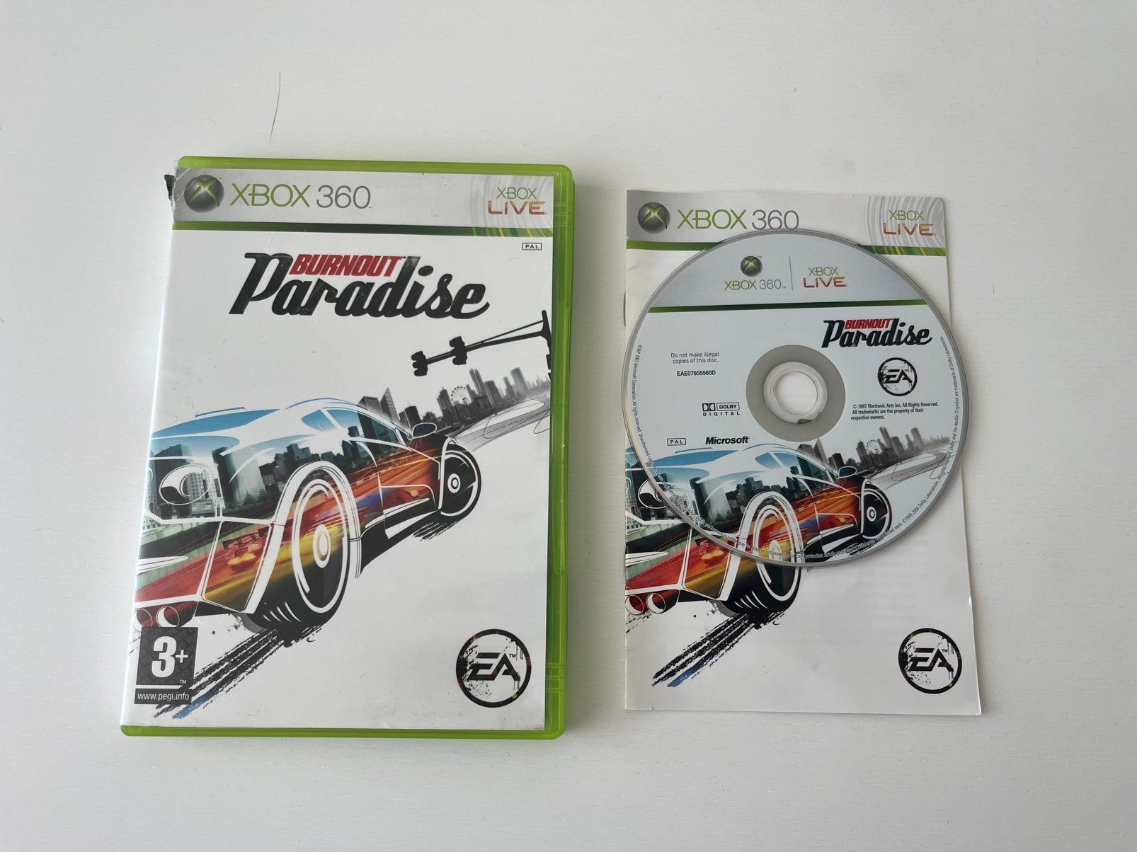 Burnout Paradise, 1 speler, Racen en Vliegen, Ophalen of Verzenden, Zo goed als nieuw