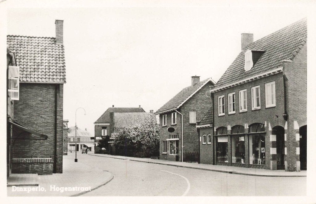 Dinxperlo, Hogenstraat, Ophalen of Verzenden, 1940 tot 1960, Ongelopen, Gelderland