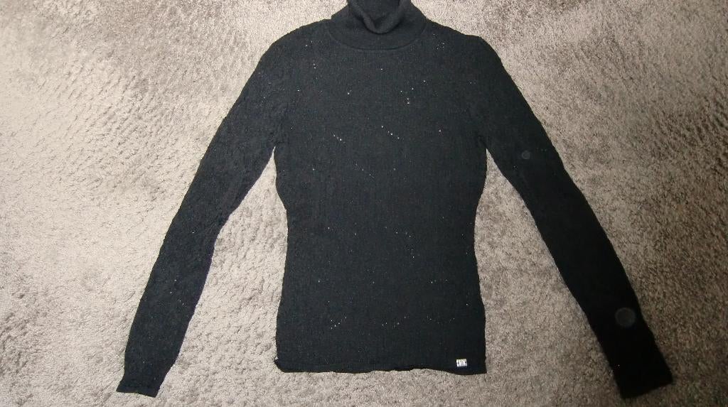 Top met colletje  Nikkie  maat 36, Kleding | Dames, Zwart, Ophalen of Verzenden, Zo goed als nieuw, Nikkie