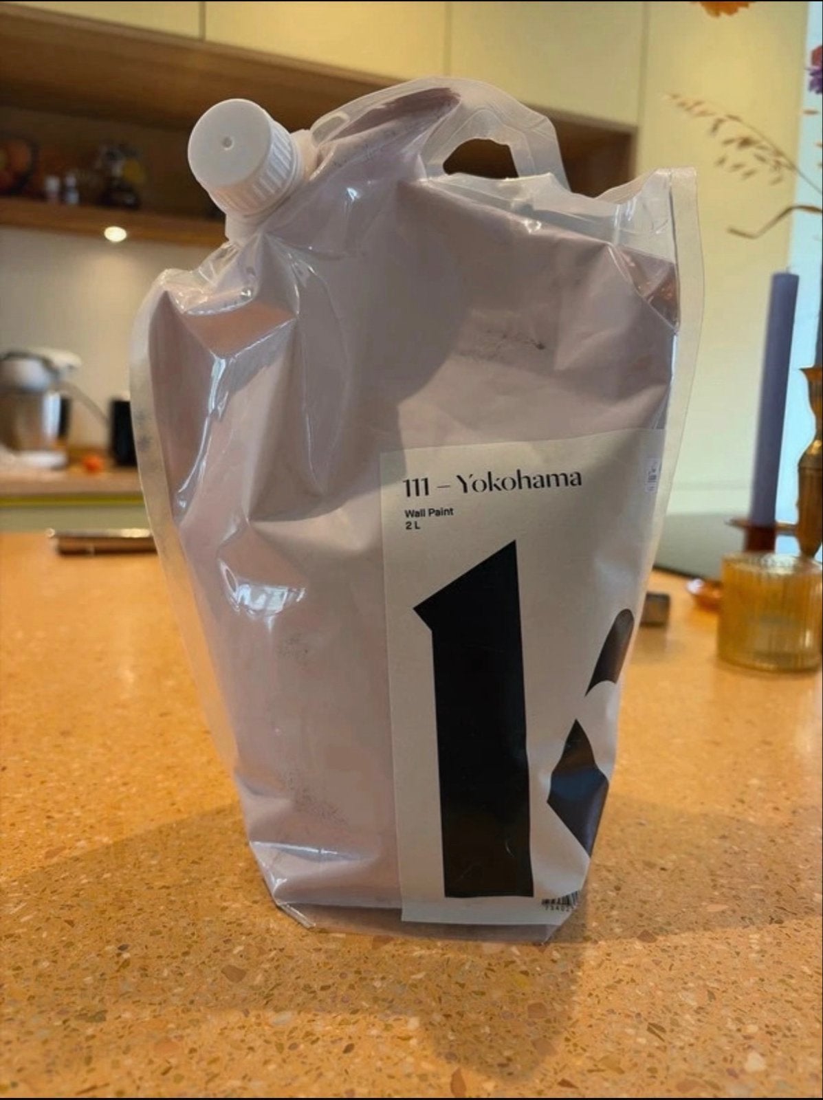 Klint Muurverf 111 - Yokohama (2L) - Ongeopend, Paars, Ophalen of Verzenden, Minder dan 5 liter, Verf