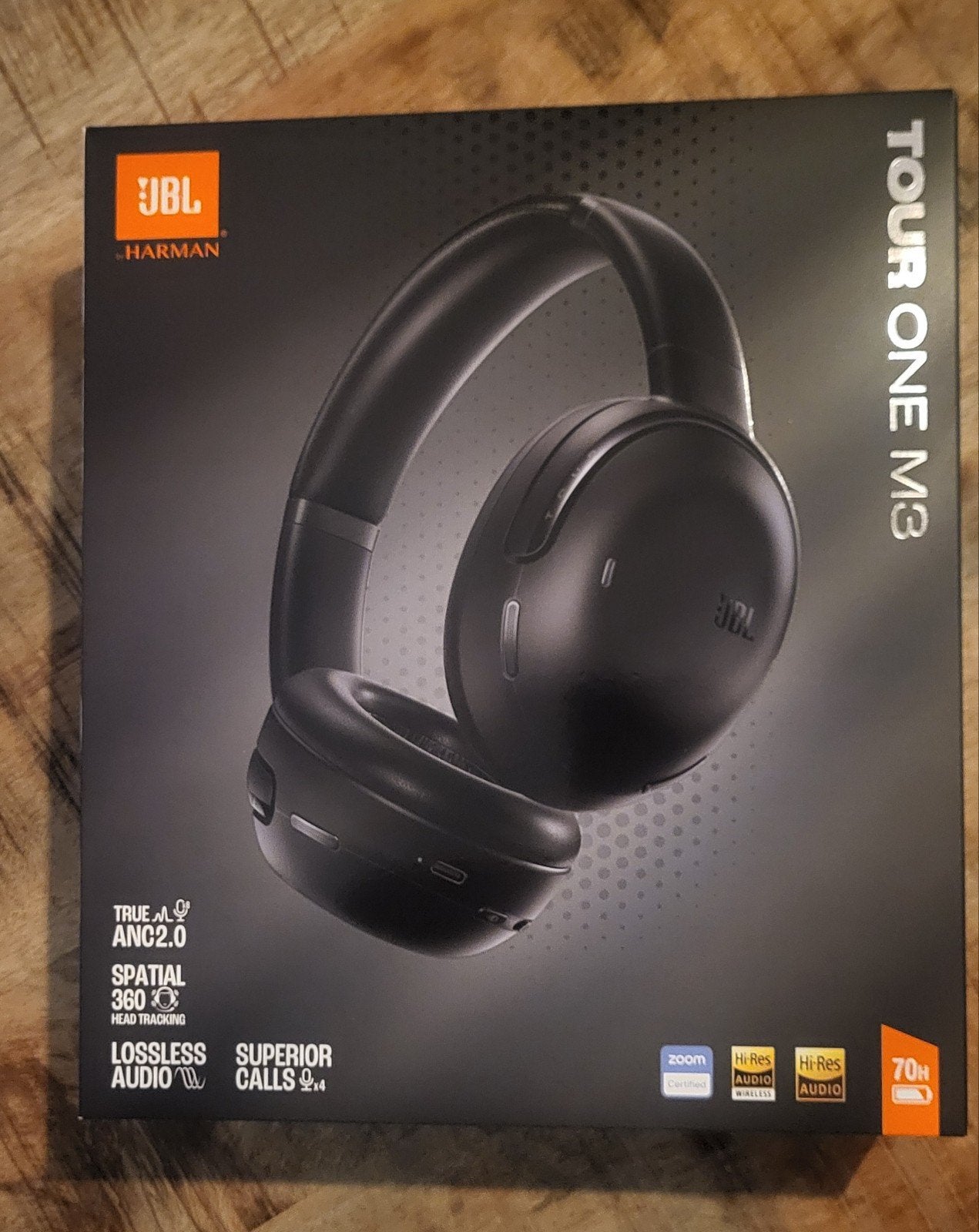 JBL Tour One M3 Draadloze Over-ear Koptelefoon ANC, JBL, Nieuw, Ophalen of Verzenden, Zwart