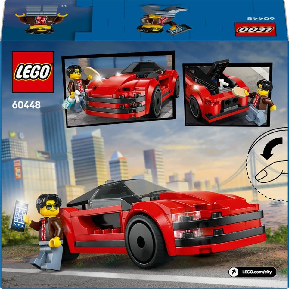 10x Lego 60448 Rode sportwagen (sealed), Ophalen of Verzenden, Nieuw