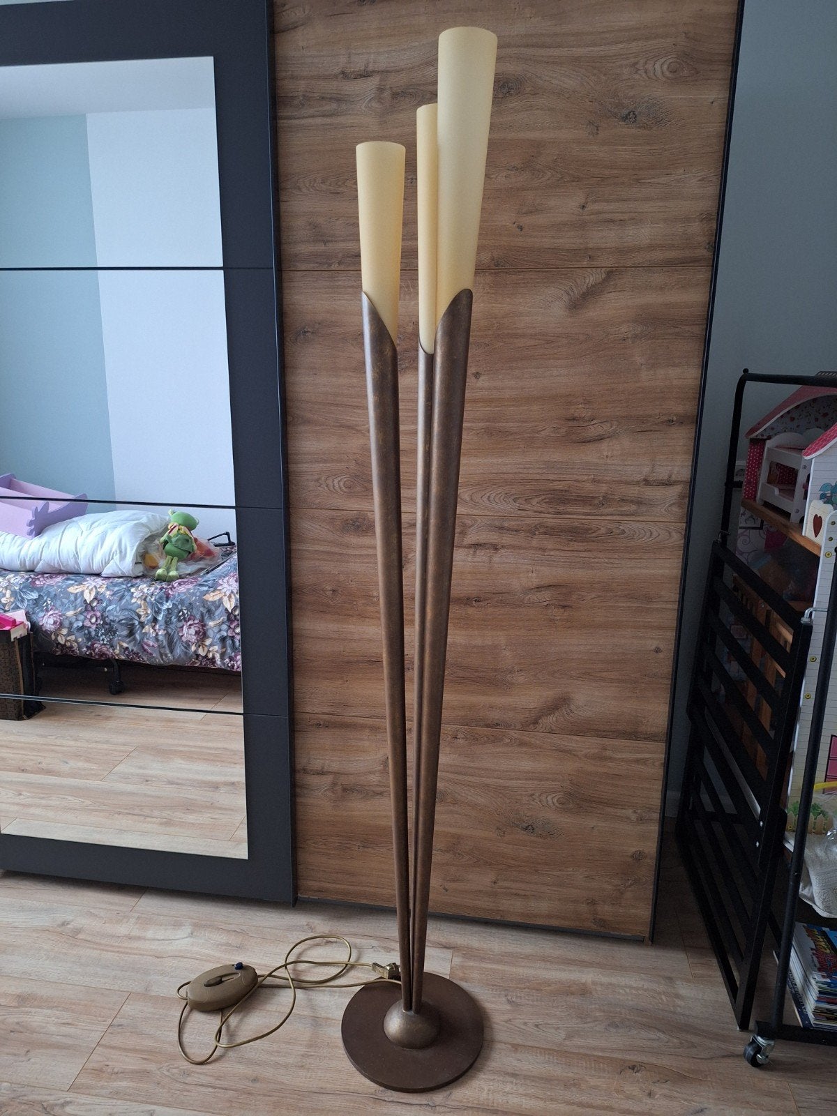Elegante staande vloerlamp 180 cm hoog, Ophalen, 150 tot 200 cm