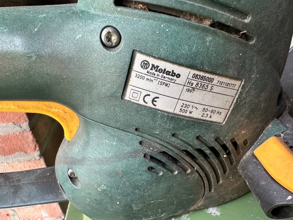 heggenschaar Metabo, Ophalen, Gebruikt, Elektrisch