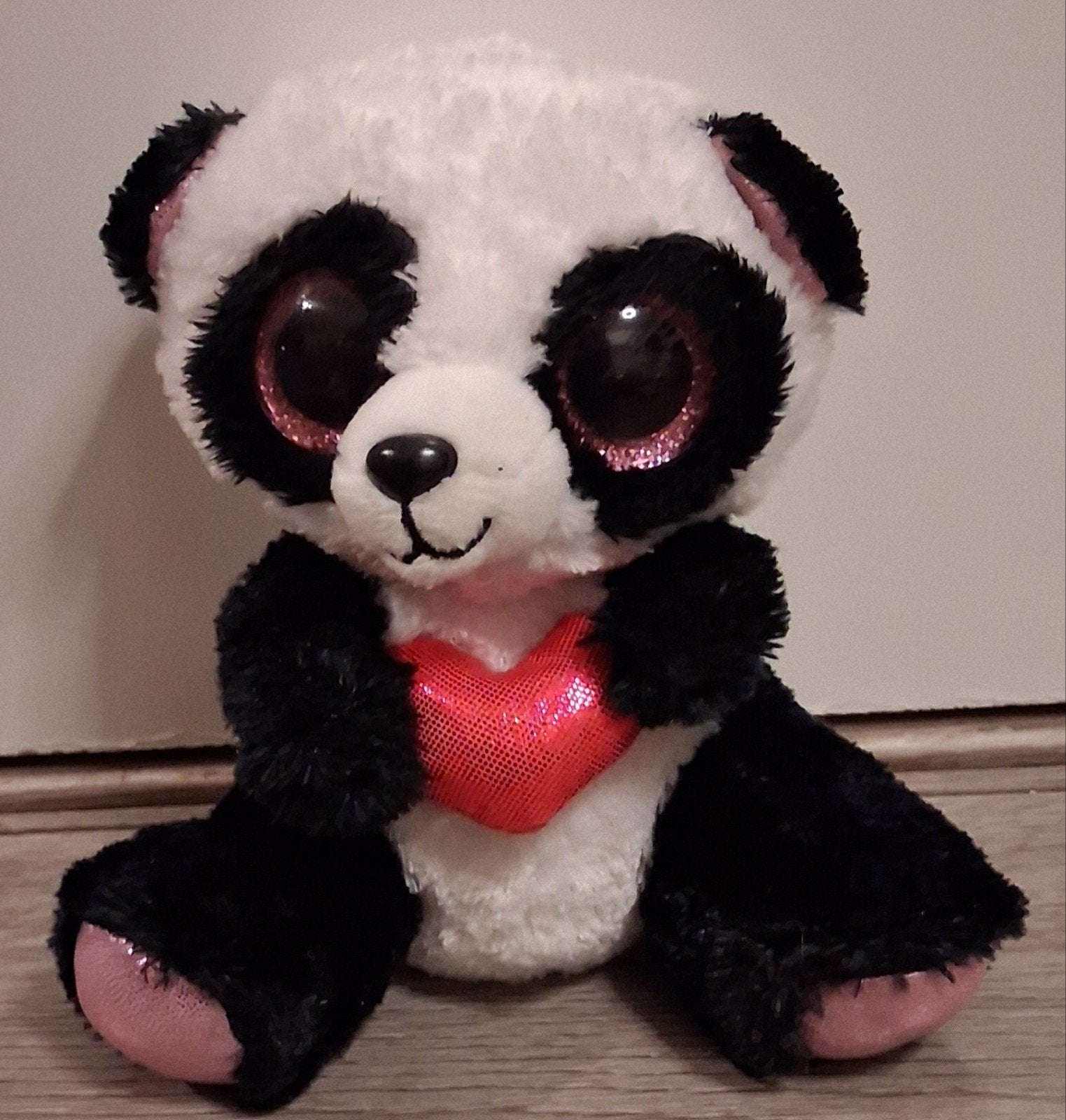 ty beanie boo panda Cutie pie 16 cm, Overige karakters, Overige typen, Ophalen of Verzenden, Zo goed als nieuw