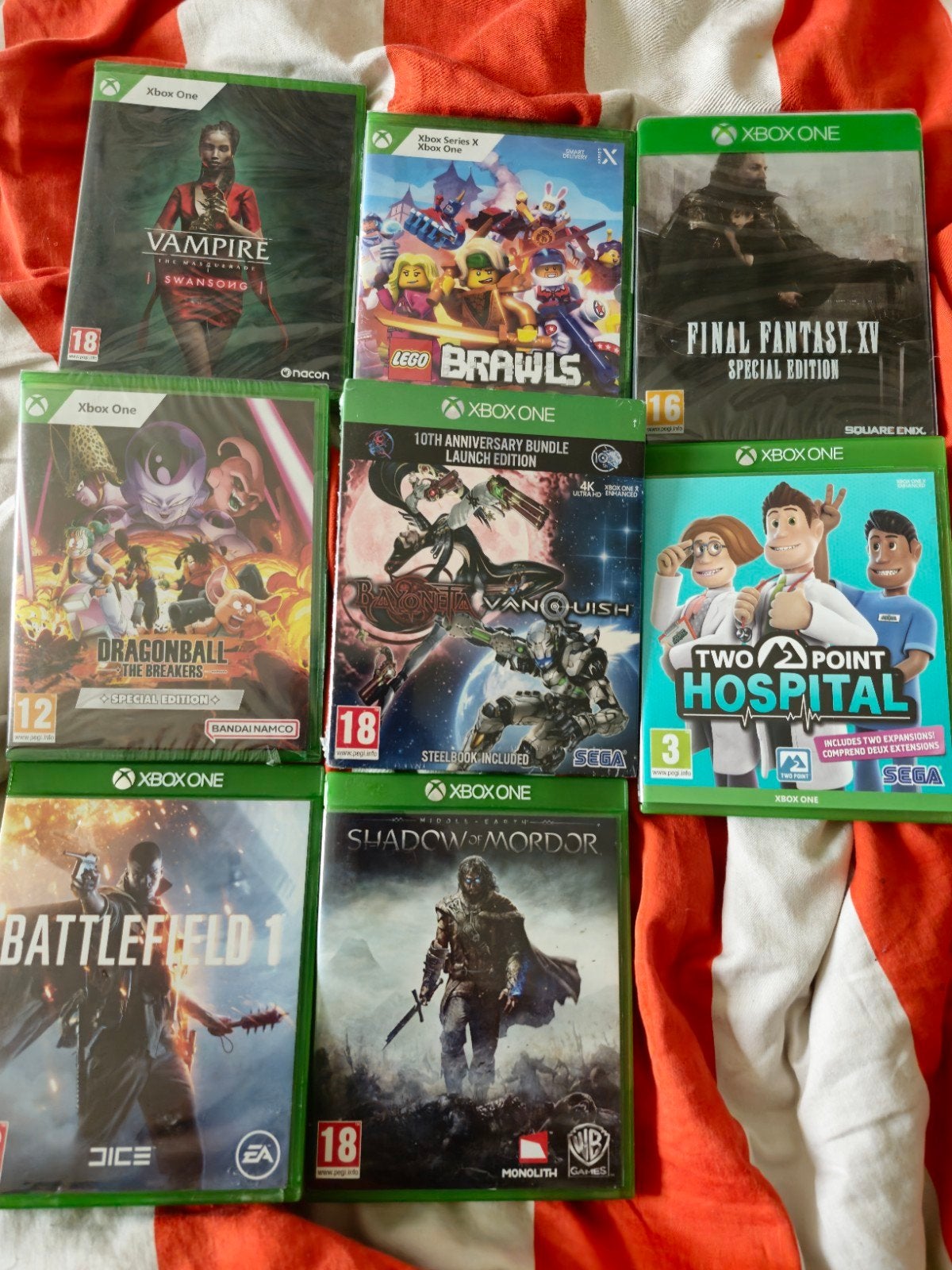 9 xbox one games 1 koop, Spelcomputers en Games, 1 speler, Ophalen, Zo goed als nieuw, Vanaf 3 jaar