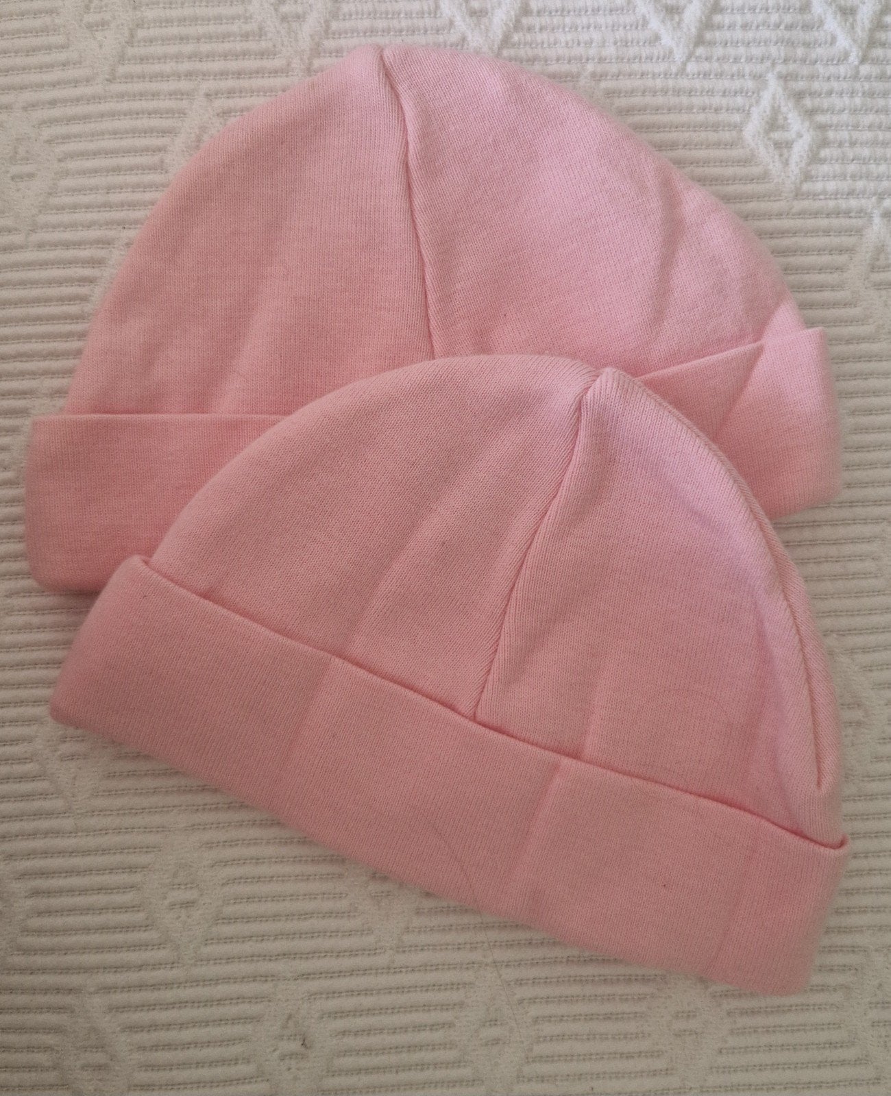 Nieuwe roze mutsjes voor baby's - Maat 50/56, Kinderen en Baby's, Babykleding | Mutsen, Sjaals en Wanten, Maat 50, Meisje, Funnies