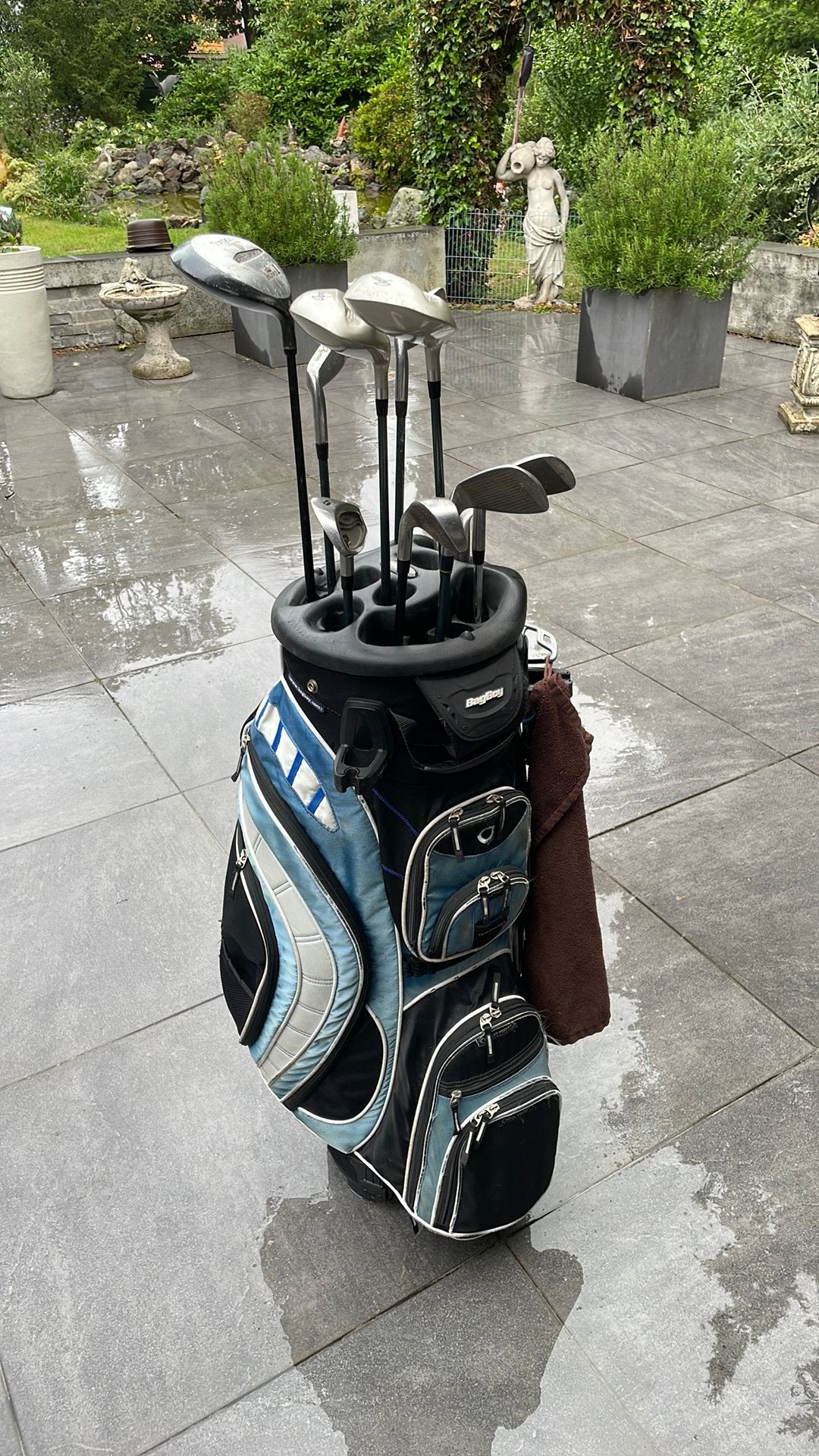 Komplete Golf set met trolley., Sport en Fitness, Golf, Ophalen, Gebruikt, Set