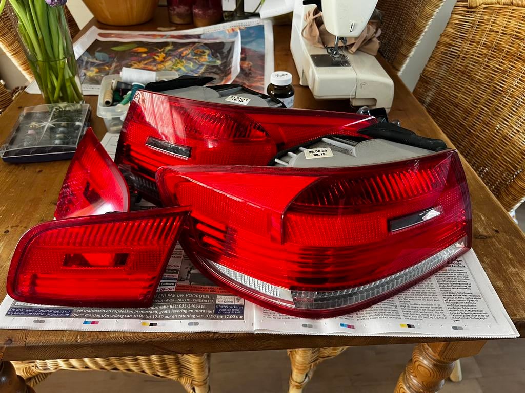 BMW E92 Pre LCI Achterlichten Set Compleet, Ophalen, Gebruikt, BMW