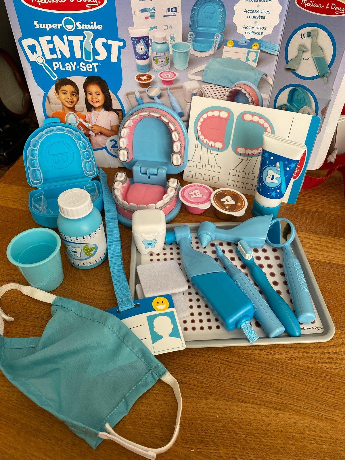 Melissa & Doug Tandarts Speelset - 25-delig nieuw, Ophalen of Verzenden, Nieuw, Knutselen, Met geluid