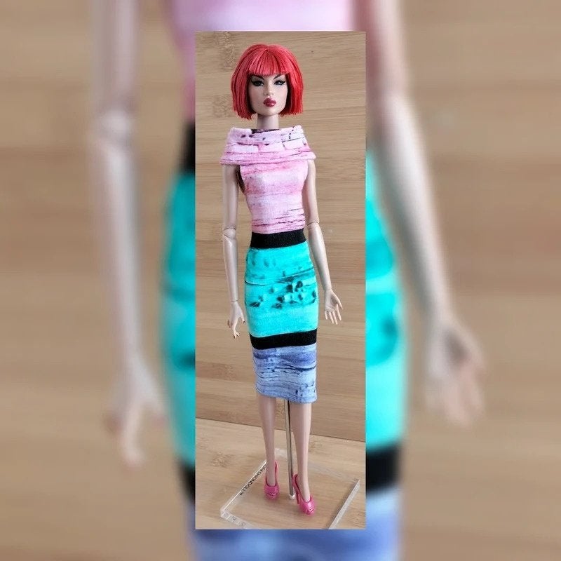 12" FR/NuFace size dolls fashion by A.R.O, Verzamelen, Poppen, Verzenden, Nieuw, Fashion Doll