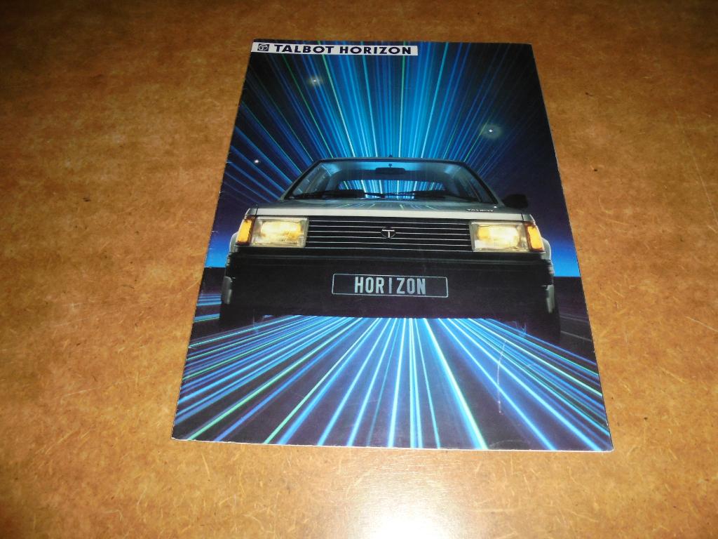 brochure Talbot Horizon  1984, Boeken, Auto's | Folders en Tijdschriften, Ophalen of Verzenden, Zo goed als nieuw, Overige merken