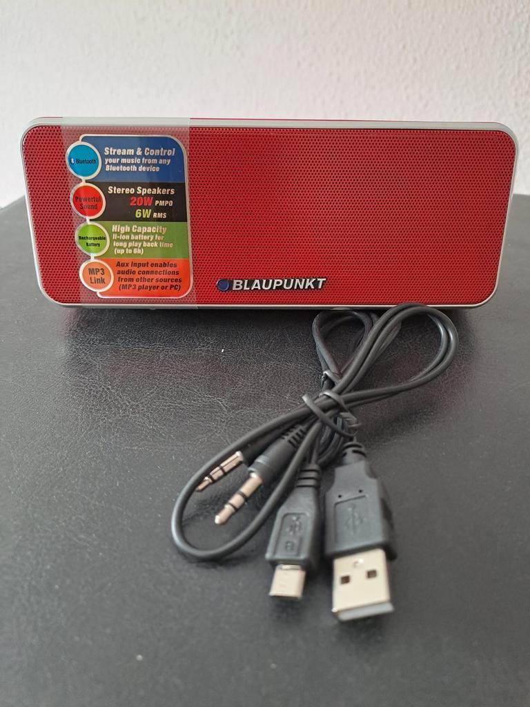 Blaupunkt Bluetooth Speaker - Draagbaar en Krachtig, Audio, Tv en Foto, Luidsprekers, Overige merken, Overige typen, Nieuw, Ophalen of Verzenden