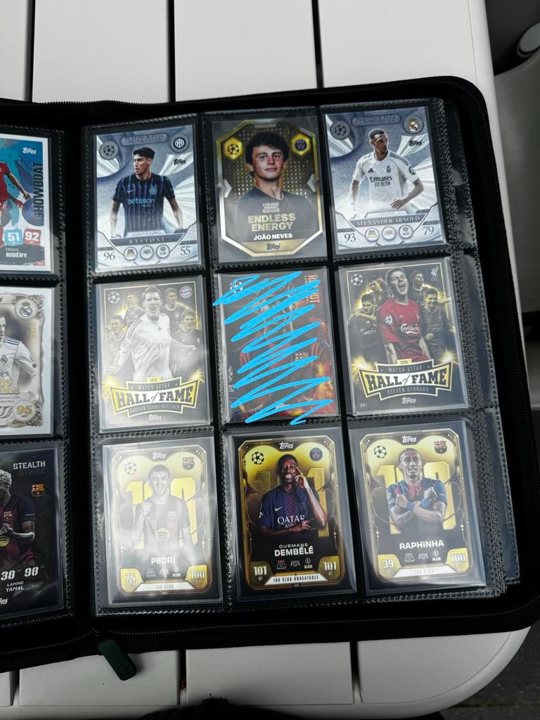 Topps match attax & Panini la liga, Ophalen of Verzenden, Zo goed als nieuw