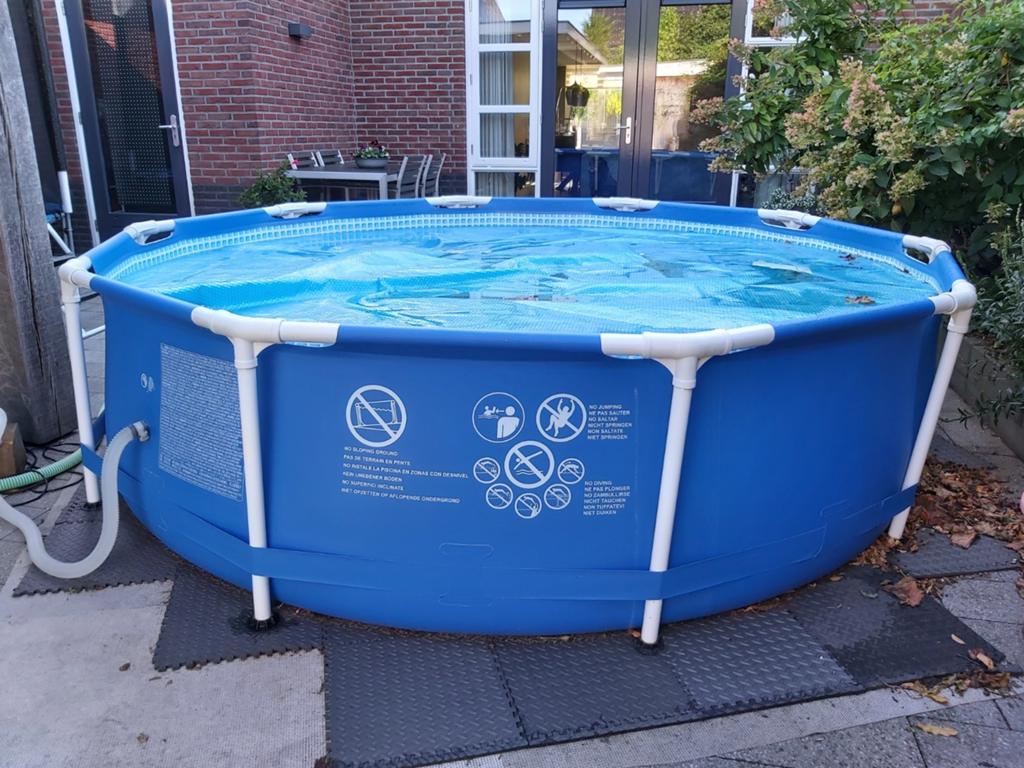 Zwembad Intex 305 x 76cm, Tuin en Terras, Minder dan 80 cm, Rond, 300 cm of meer, Ophalen of Verzenden