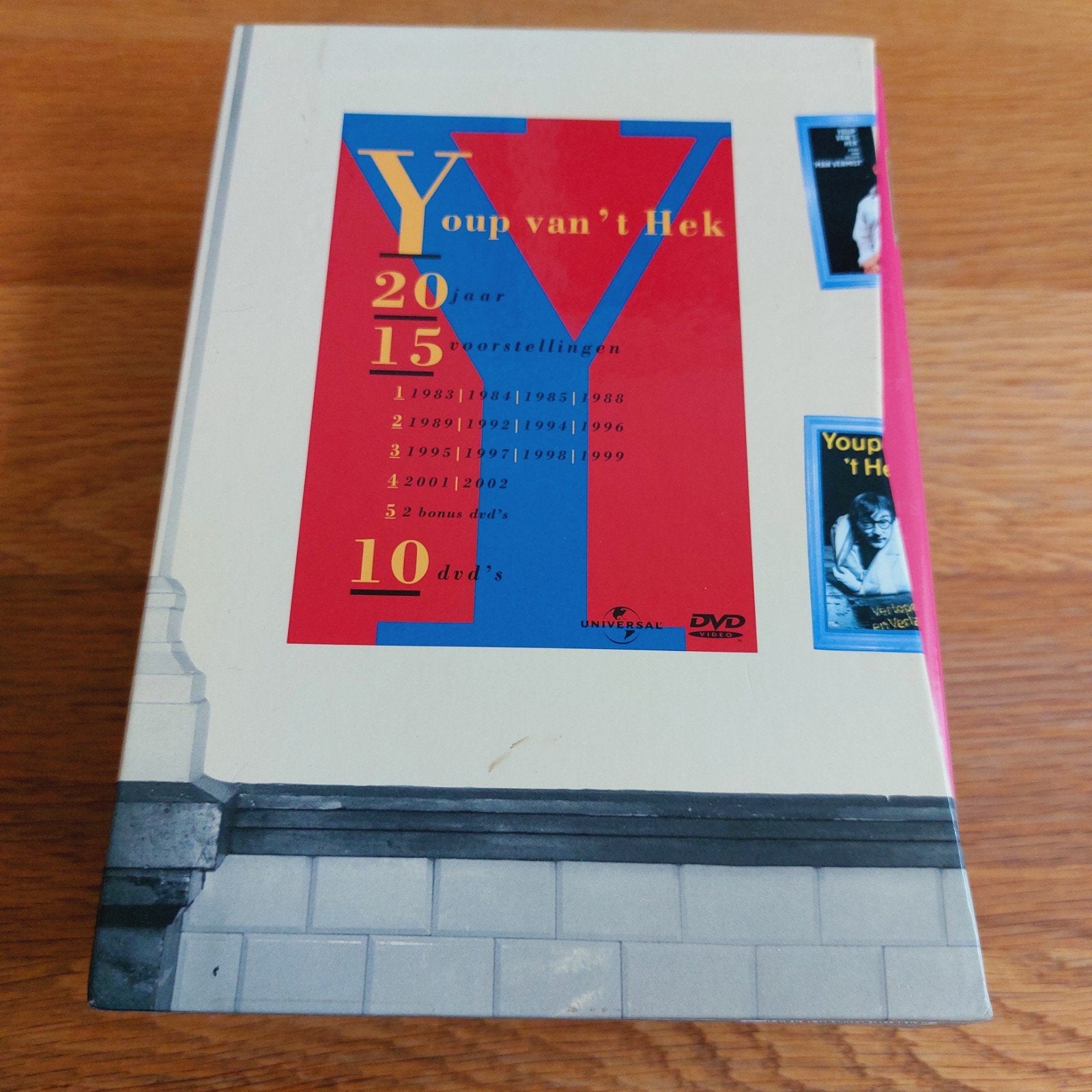 Youp van 't Hek - 20 Jaar, 15 Voorstellingen (10 DVD's), Bonusmateriaal, Alle leeftijden, Zo goed als nieuw, Youp van 't Hek