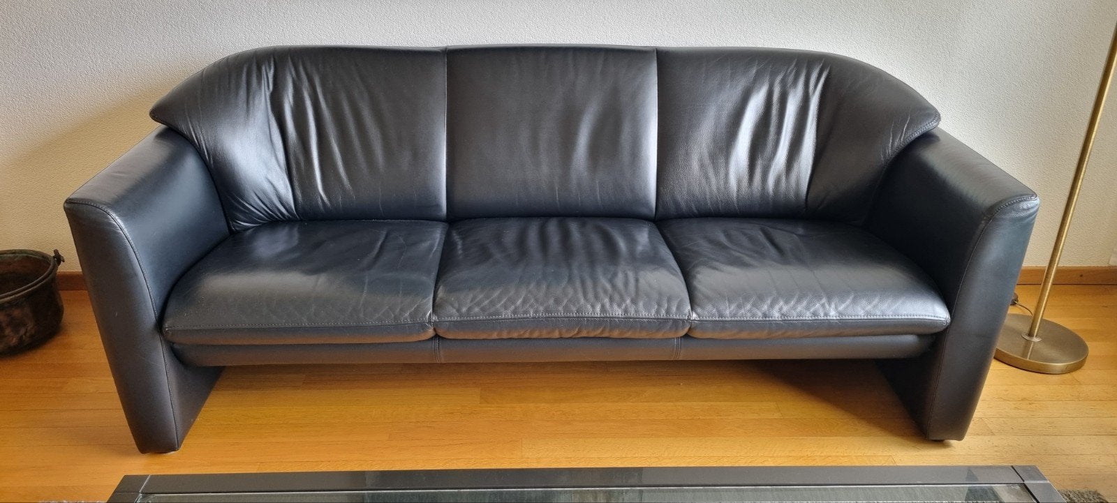 Leolux bank, Ophalen, Gebruikt, 75 tot 100 cm, Tweepersoons