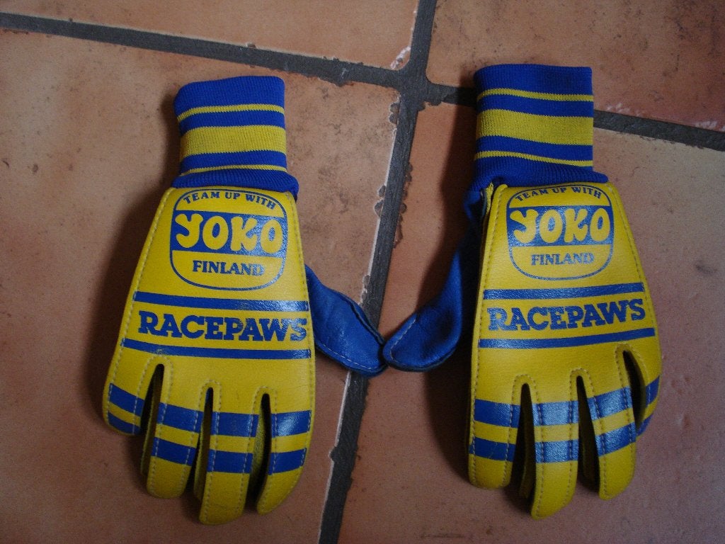 Racehandschoenen kleine maat (s?), Sport en Fitness, Karting, Ophalen of Verzenden, Gebruikt, Helm of Handschoenen