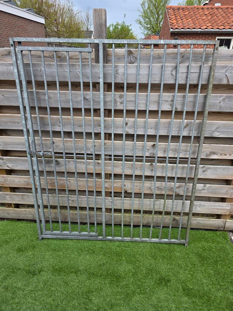 Hondenkennel paneel met deur., Tuin en Terras, Gaas en Draad, Ophalen, Gebruikt, Minder dan 10 meter, Overige typen