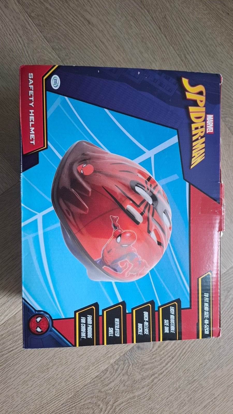 Spiderman Fietshelm - 48-52 cm - Zo goed als nieuw, Kinderen en Baby's, Ophalen of Verzenden, Zo goed als nieuw